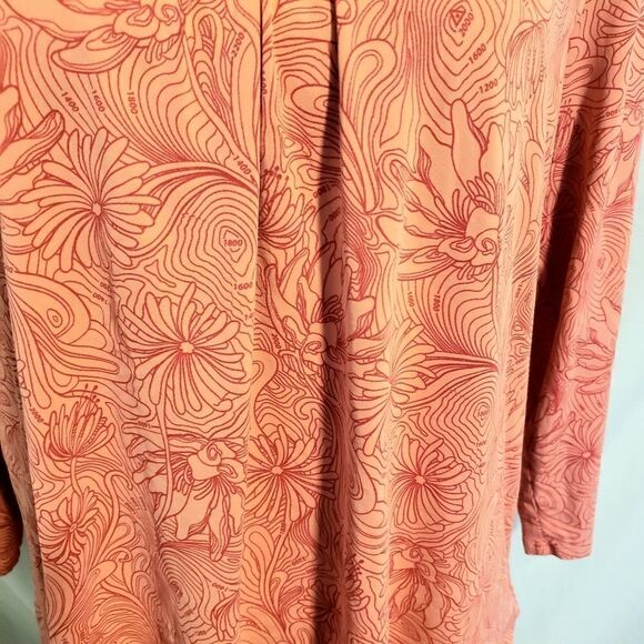 Columbia | Floral Print Coral Top - Picture 2 of 6